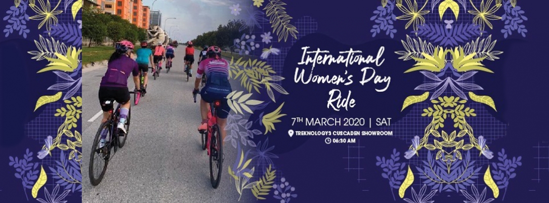 Women's Cycling Project March Ride - International Womens Day - 7 March 2020