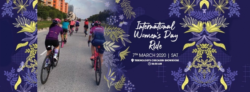 Women's Cycling Project March Ride - International Womens Day - 7 March 2020