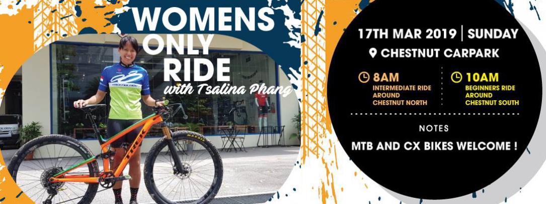 Women's Only MTB Ride With Tsalina - March 2019